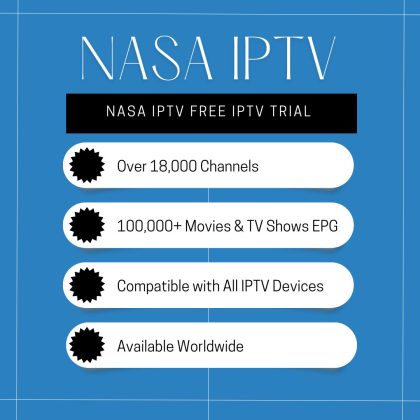 Nasa IPTV Free IPTV Trial